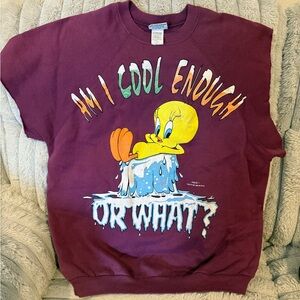Vintage Tweety Graphic Sweatshirt